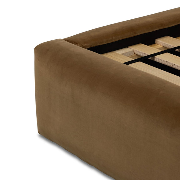 Quincy Bed - Surrey Ochre
