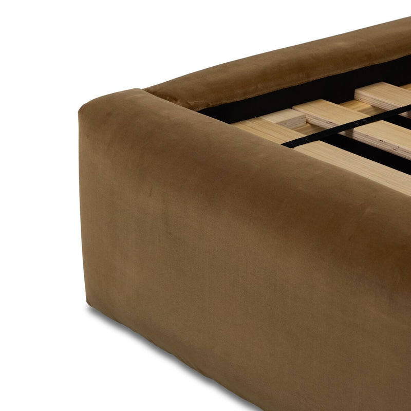 Quincy Bed - Surrey Ochre
