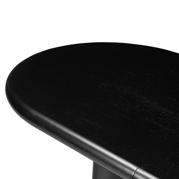 Paden Extension Dining Table - Aged Black Acacia
