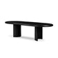 Paden Extension Dining Table - Aged Black Acacia