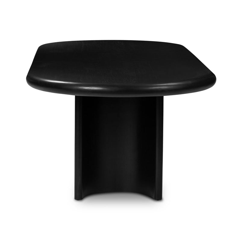 Paden Extension Dining Table - Aged Black Acacia