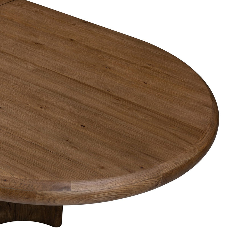 Paden Extension Dining Table - Worn Oak Veneer