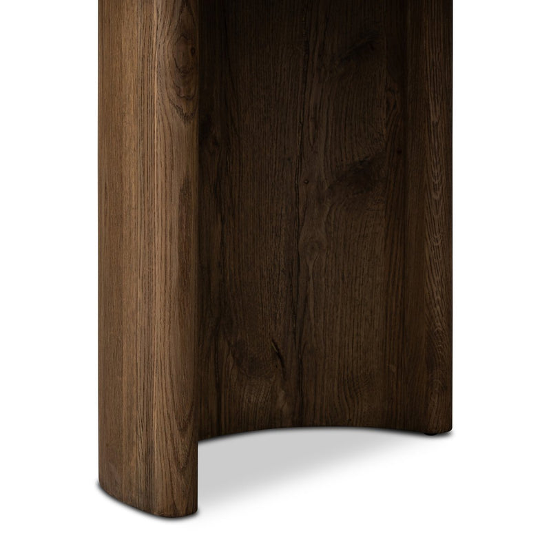 Paden Extension Dining Table - Worn Oak Veneer