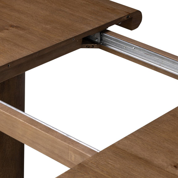 Paden Extension Dining Table - Worn Oak Veneer