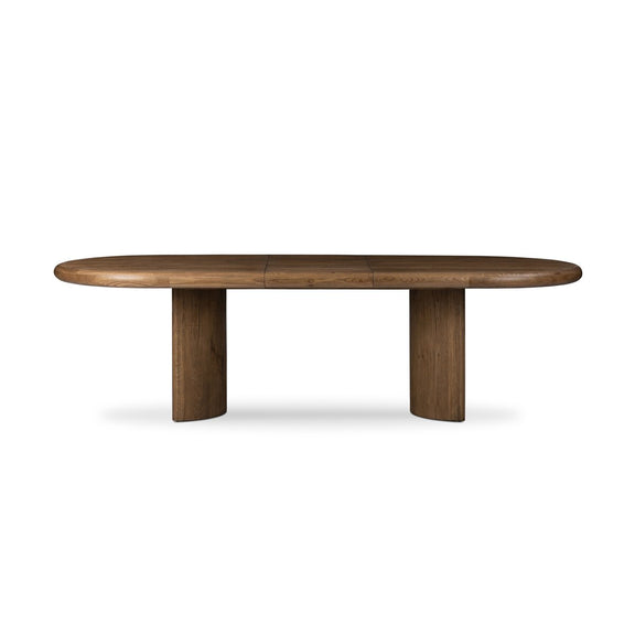 Paden Extension Dining Table - Worn Oak Veneer
