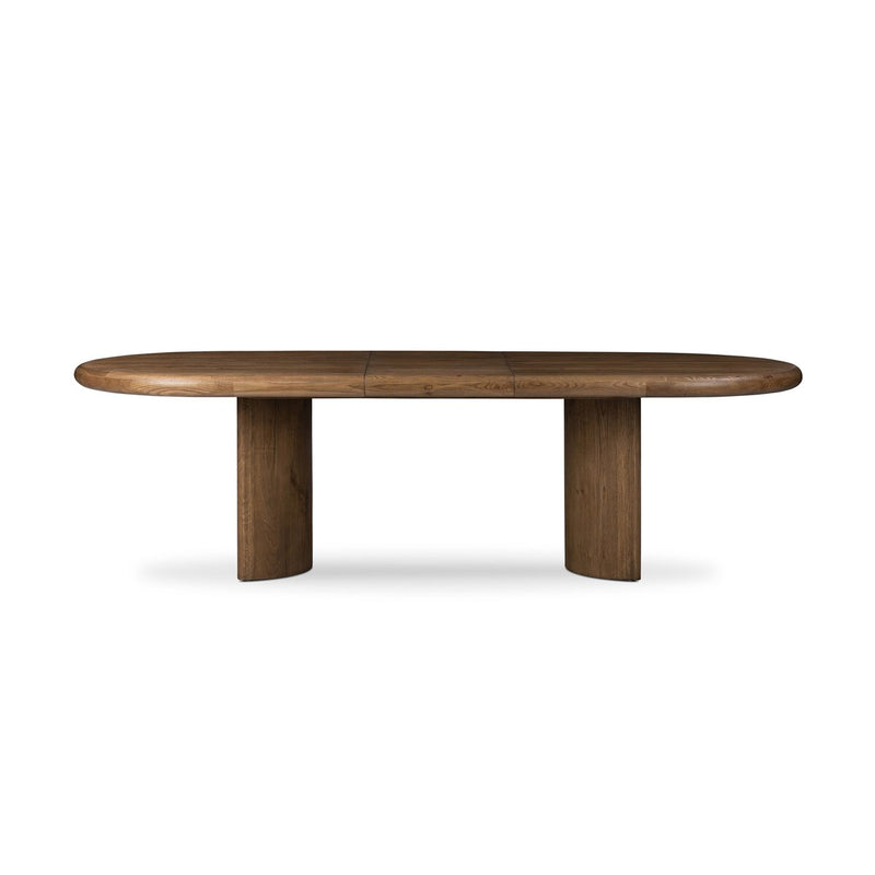 Paden Extension Dining Table - Worn Oak Veneer