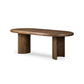 Paden Extension Dining Table - Worn Oak Veneer