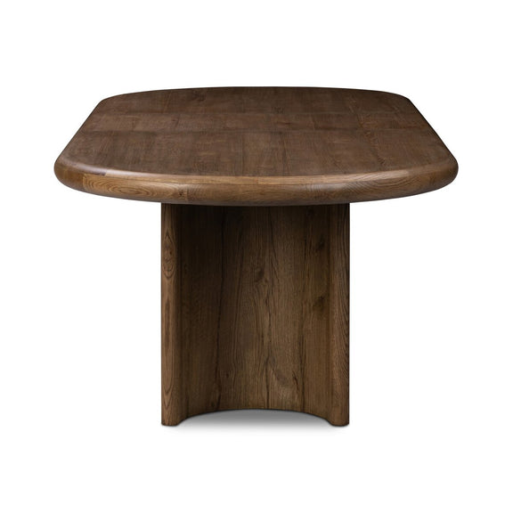 Paden Extension Dining Table - Worn Oak Veneer
