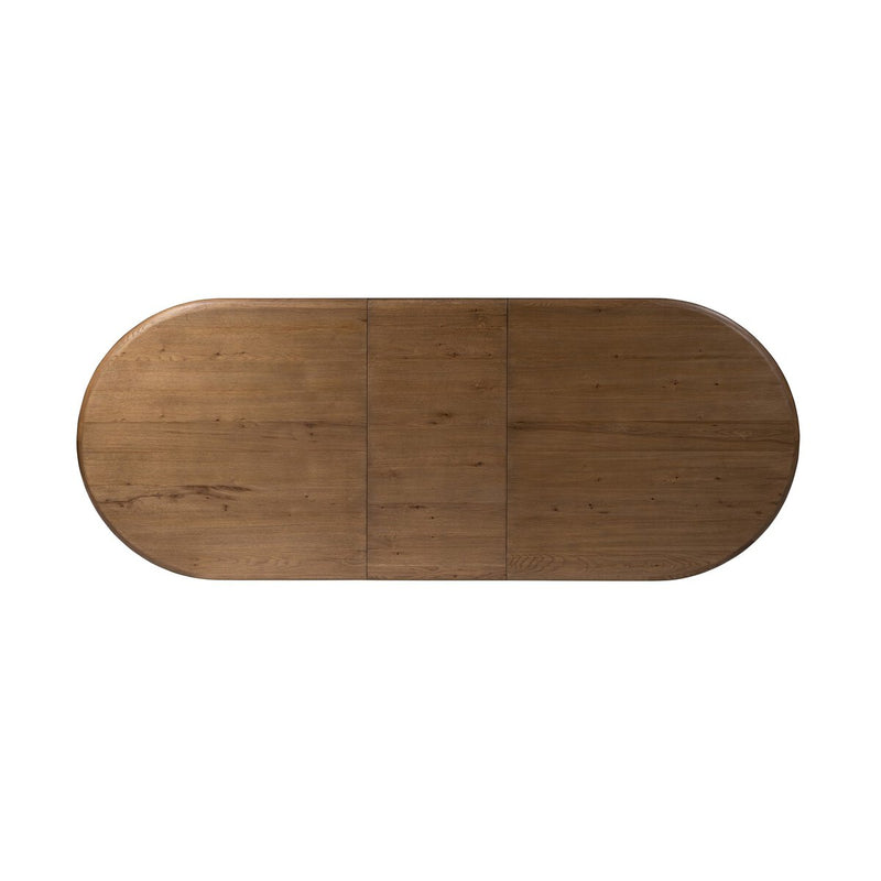 Paden Extension Dining Table - Worn Oak Veneer