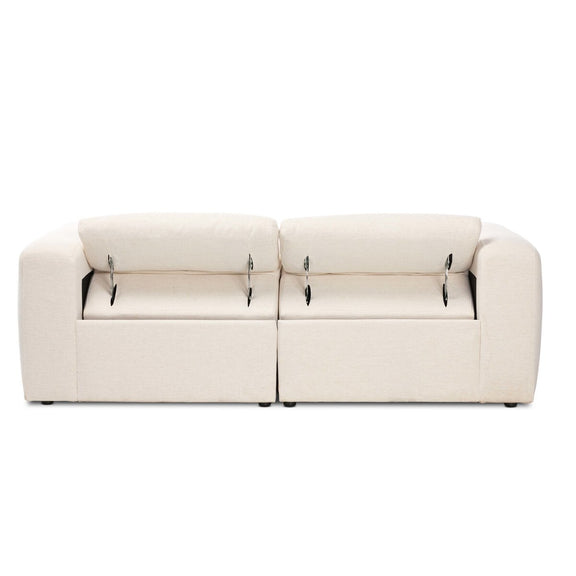 Radley Power Recliner 2-Piece Sectional - Crypton Nomad Snow