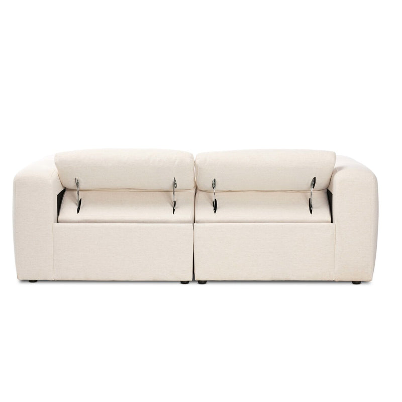 Radley Power Recliner 2-Piece Sectional - Crypton Nomad Snow