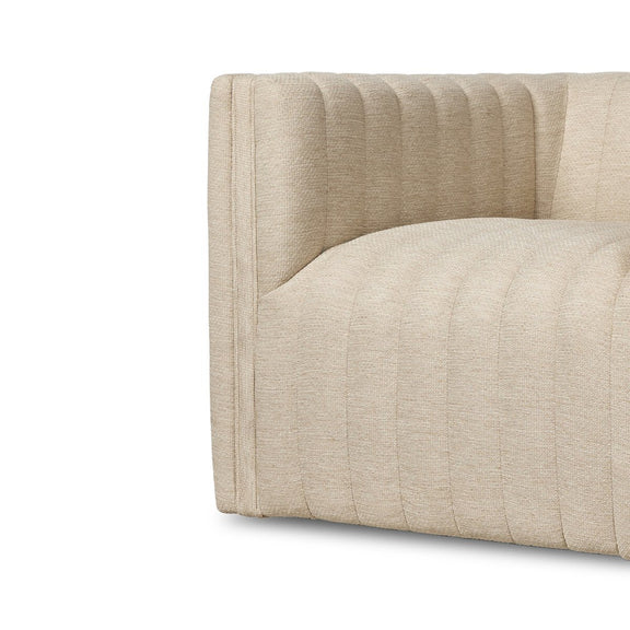 Augustine Outdoor Swivel Chair - Casa Cream