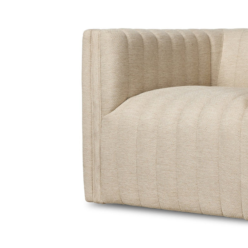 Augustine Outdoor Swivel Chair - Casa Cream