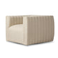 Augustine Outdoor Swivel Chair - Casa Cream