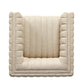 Augustine Outdoor Swivel Chair - Casa Cream