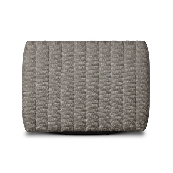 Augustine Outdoor Swivel Chair - Casa Grey