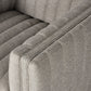 Augustine Outdoor Swivel Chair - Casa Grey