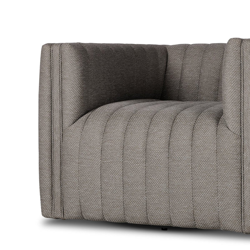 Augustine Outdoor Swivel Chair - Casa Grey