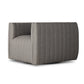 Augustine Outdoor Swivel Chair - Casa Grey