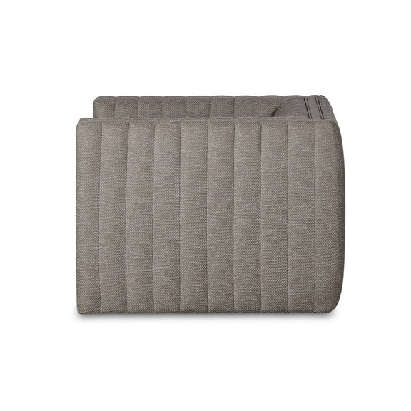 Augustine Outdoor Swivel Chair - Casa Grey