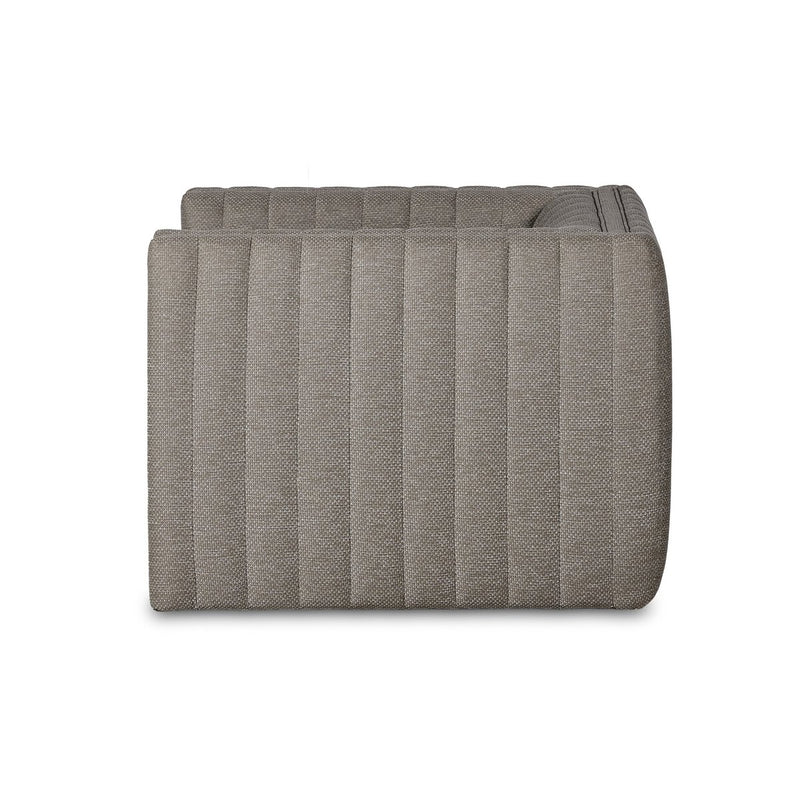 Augustine Outdoor Swivel Chair - Casa Grey