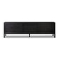 Laker Media Console - Black Oak Veneer