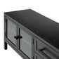 Laker Media Console - Black Oak Veneer