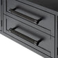 Laker Media Console - Black Oak Veneer