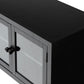 Laker Media Console - Black Oak Veneer