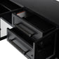 Laker Media Console - Black Oak Veneer
