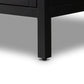 Laker Media Console - Black Oak Veneer