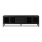 Laker Media Console - Black Oak Veneer