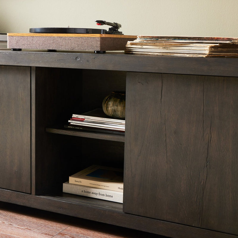 Laredo Media Console - Smoked Black