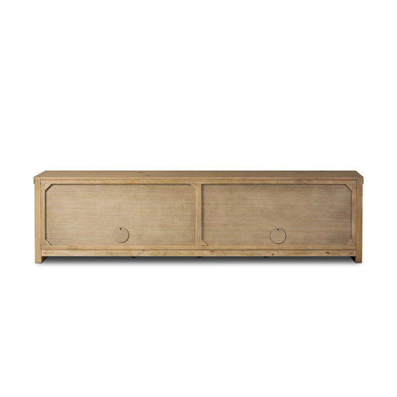 Laredo Media Console - Worn Oak