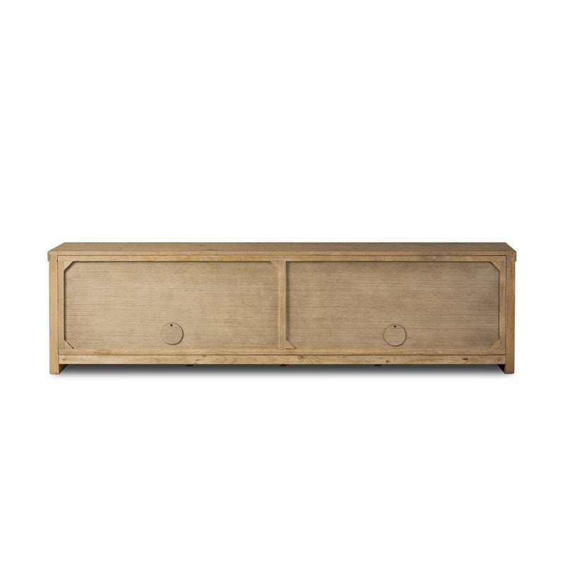 Laredo Media Console - Worn Oak