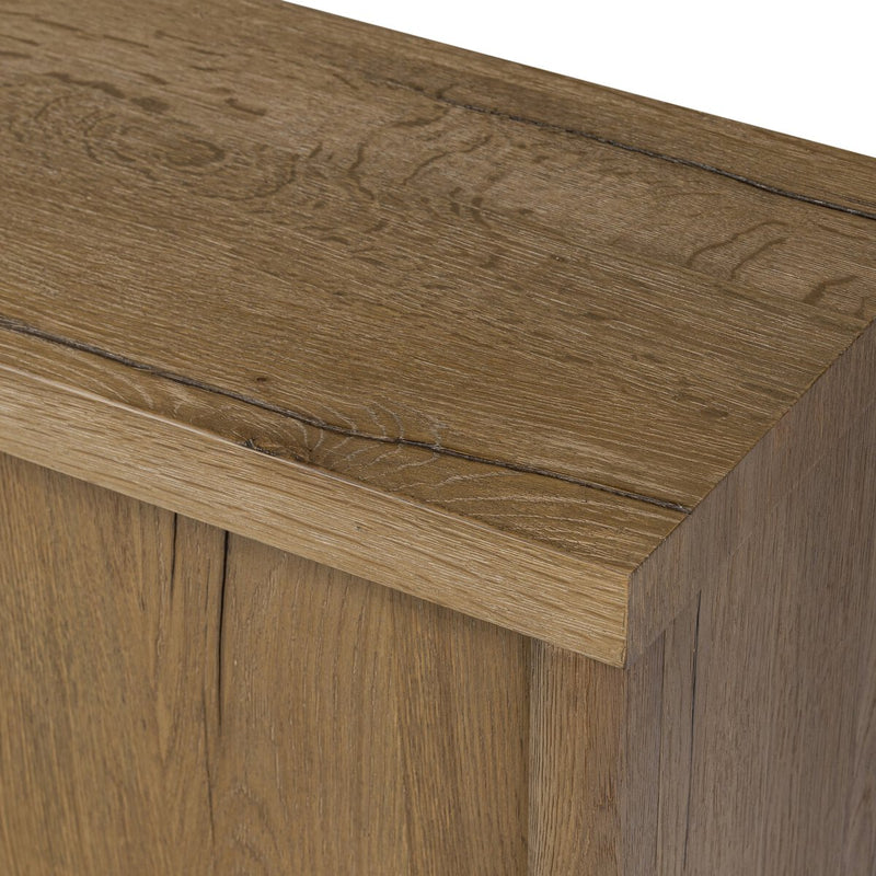 Laredo Media Console - Worn Oak