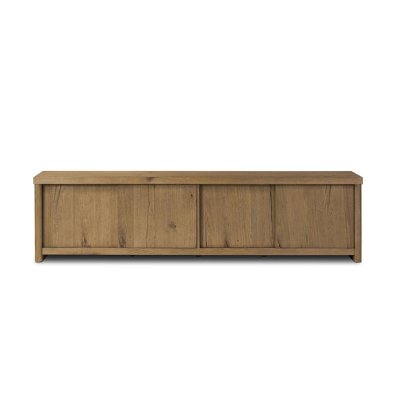 Laredo Media Console - Worn Oak
