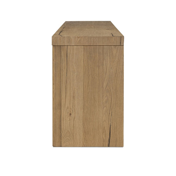 Laredo Media Console - Worn Oak