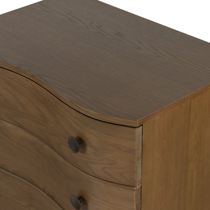 Tiago Nightstand - Toasted Oak