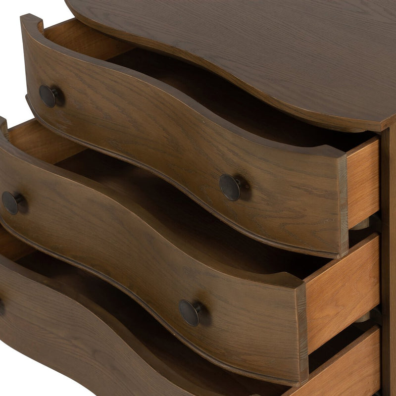 Tiago Nightstand - Toasted Oak