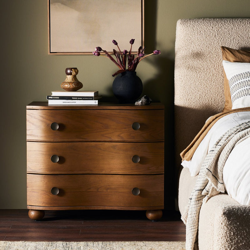 Tiago Nightstand - Toasted Oak