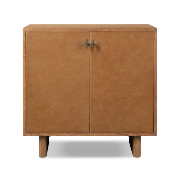 Posada Small Cabinet - Amber Oak Veneer