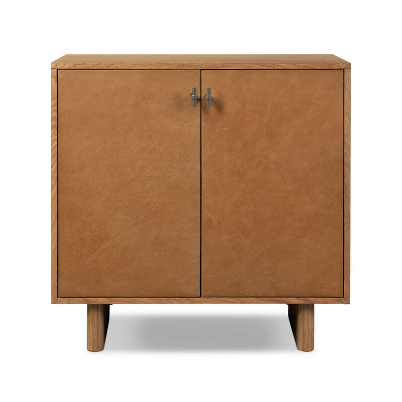 Posada Small Cabinet - Amber Oak Veneer