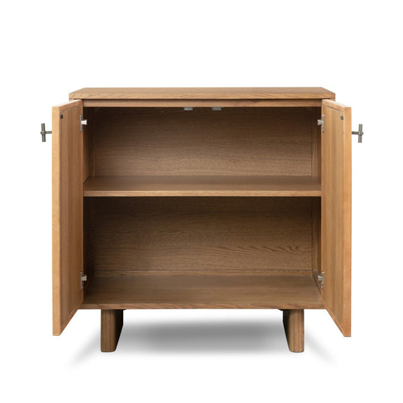 Posada Small Cabinet - Amber Oak Veneer