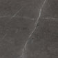 Modern Marble Plinth End Table - Grey Italian Marble