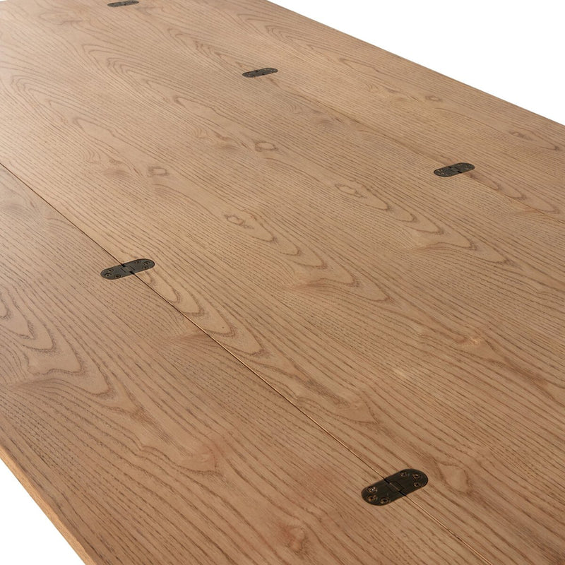 Flip Top Console Table - Toasted Ash