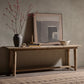 Flip Top Console Table - Toasted Ash