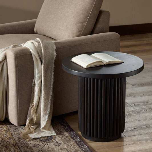 Rutherford End Table - Dark Reclaimed