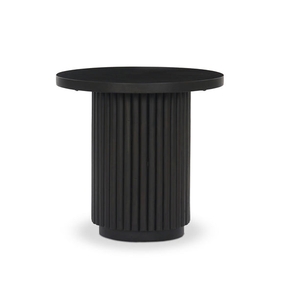 Rutherford End Table - Dark Reclaimed