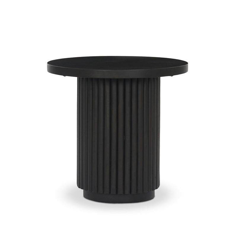 Rutherford End Table - Dark Reclaimed